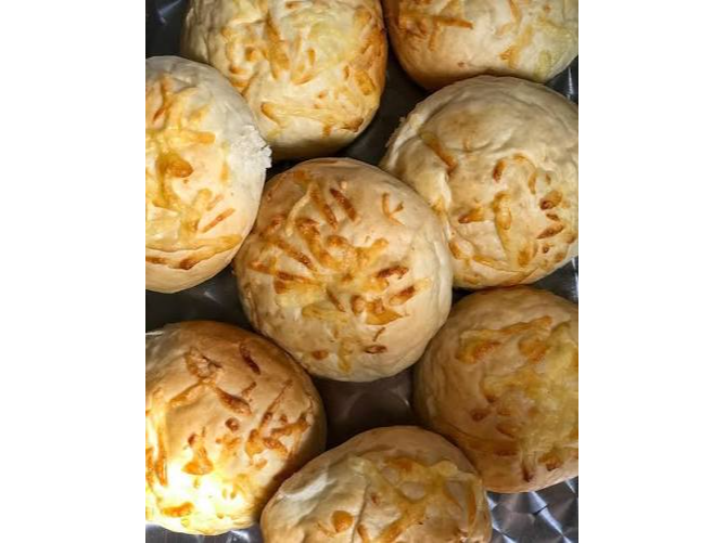 Pan de queso para hamburguesa 12cm