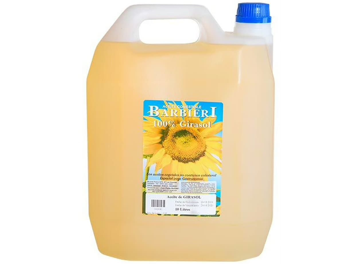 Aceite barbieri 10L de Lhm congelados