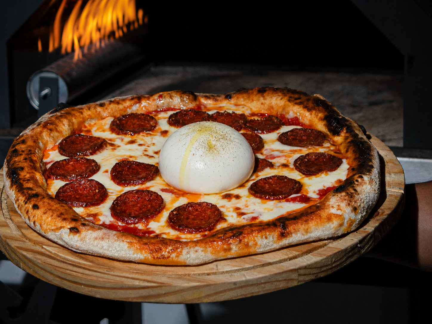 Burrata Pepperoni