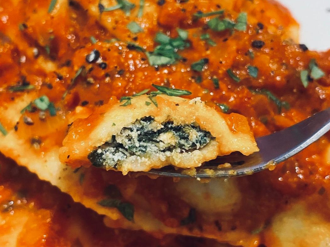 Ravioles de Pollo y Verdura