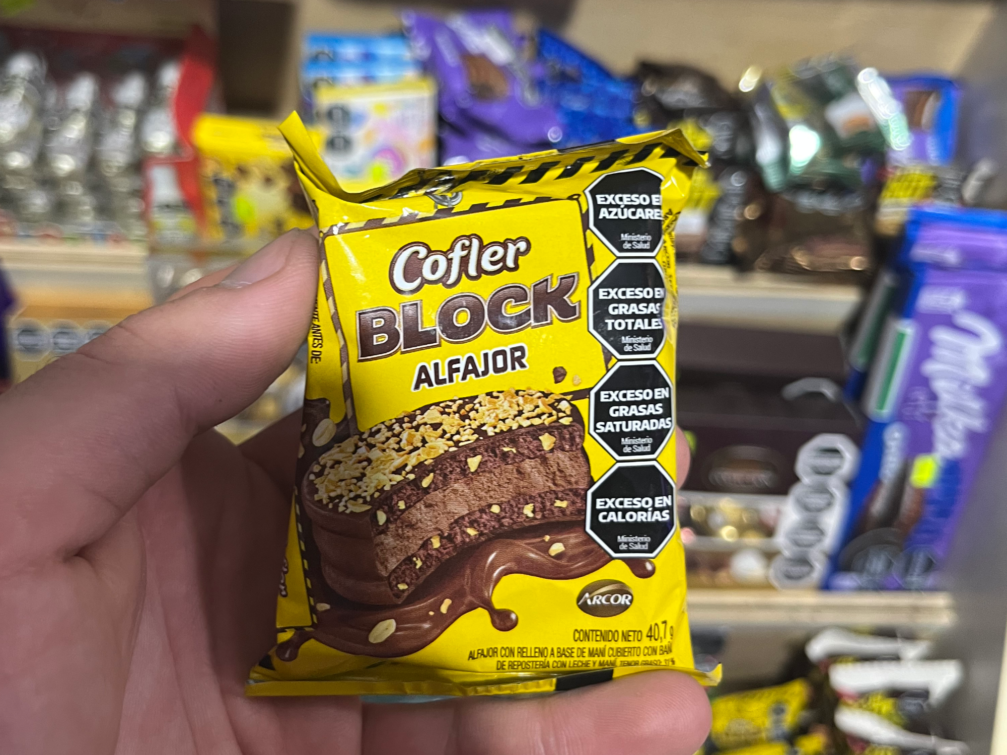 Alfajor Cofler Block