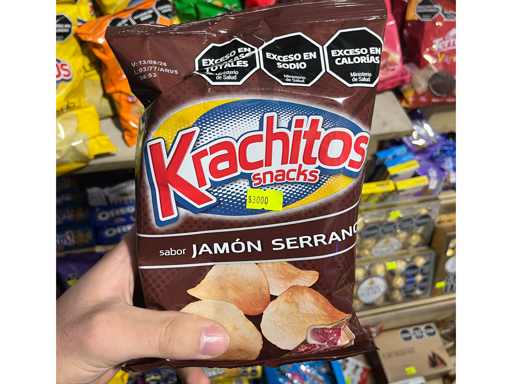 Krachitos jamón serrano