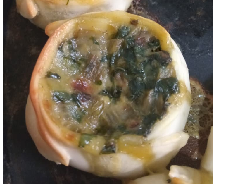 Acelga y bechamel