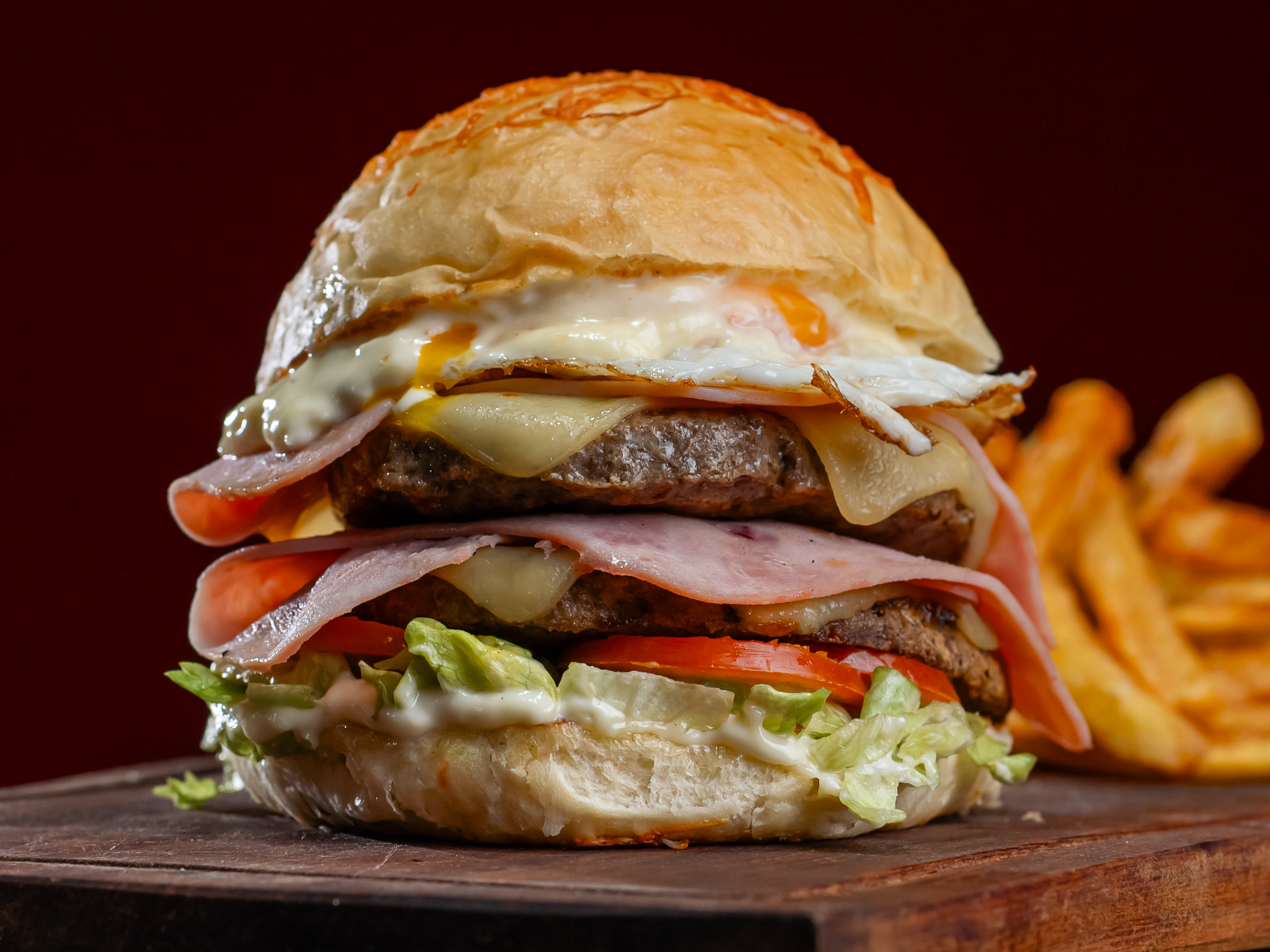 Burger doble especial