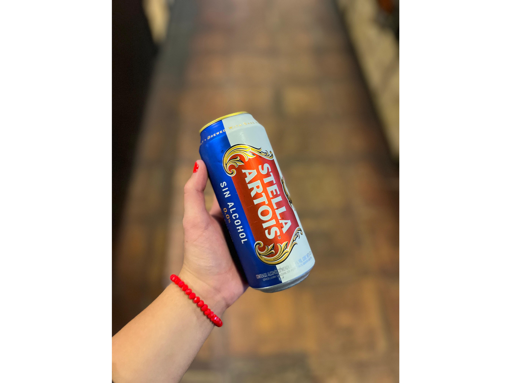 Stella sin alcohol lata