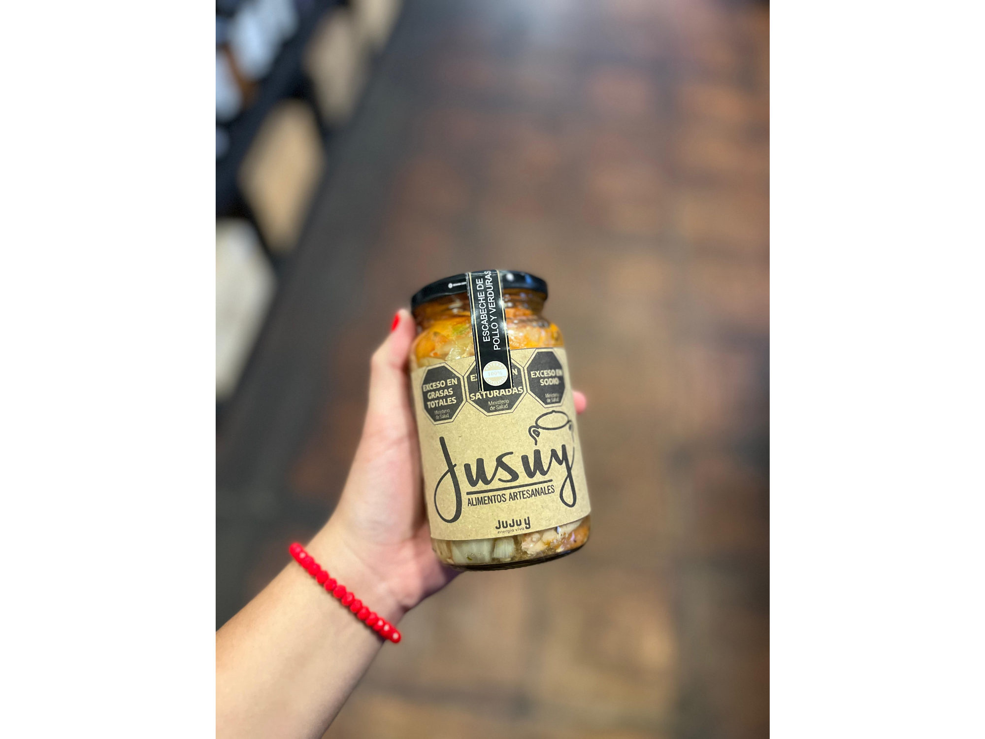 Escabeche de pollo y verduras