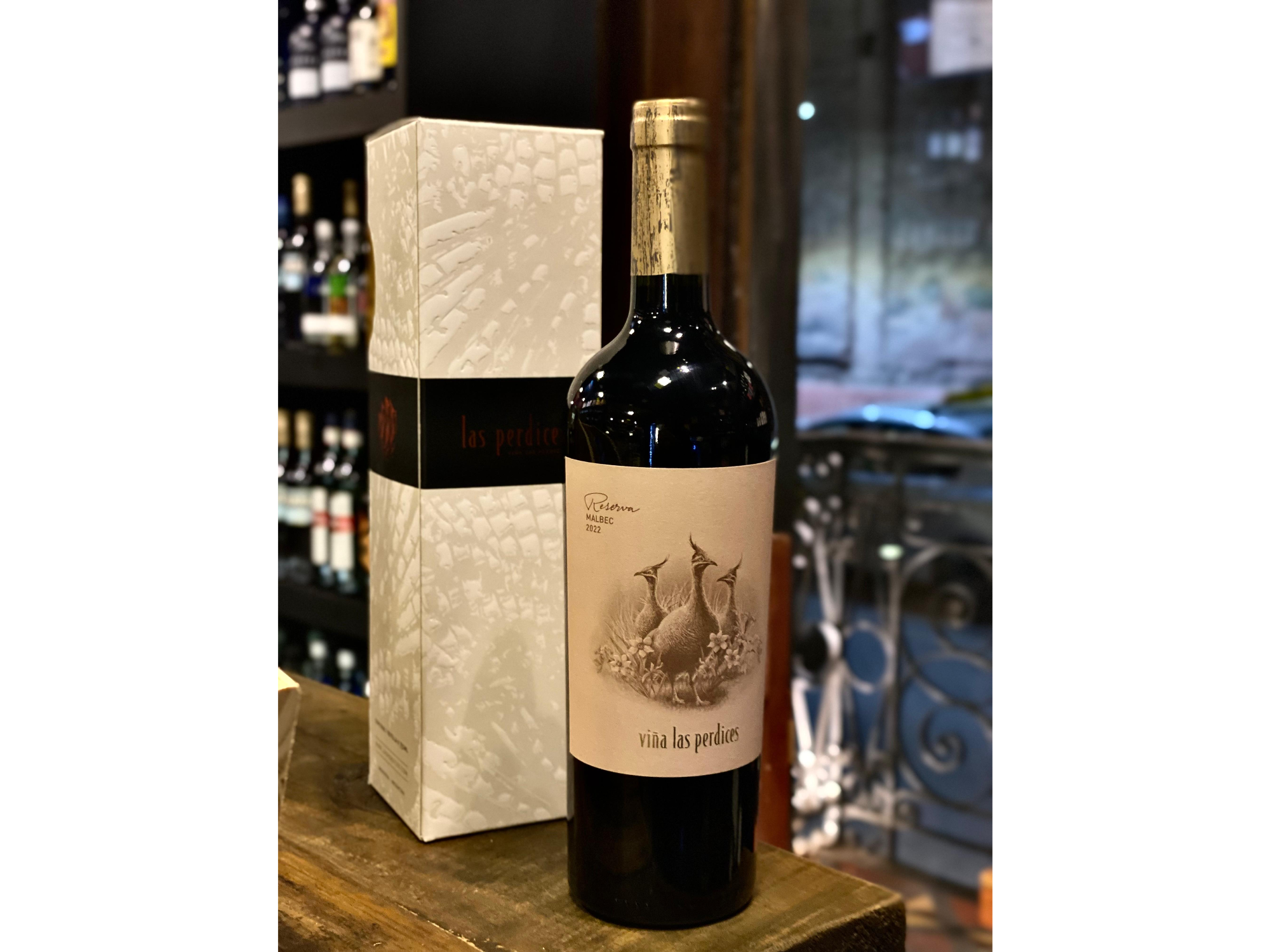 Las perdices box botella