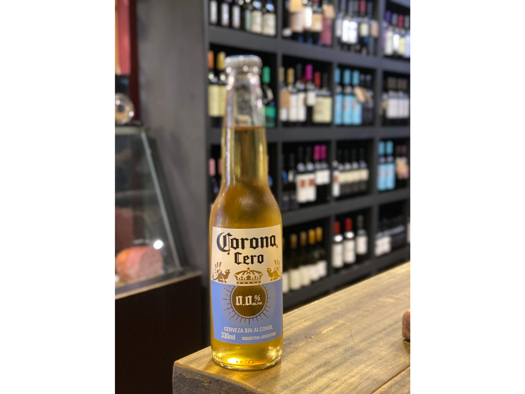 Corona sin alcohol botella x330ml