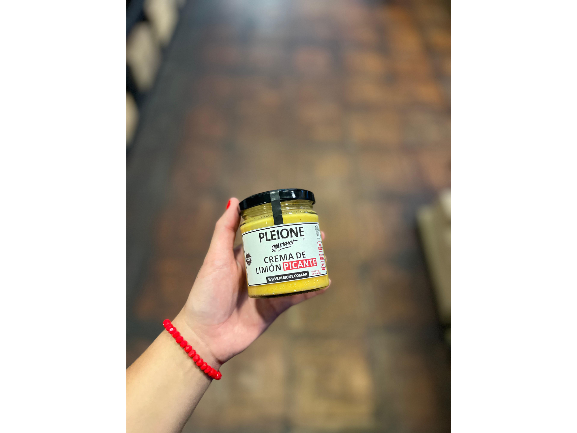 Crema de limón picante