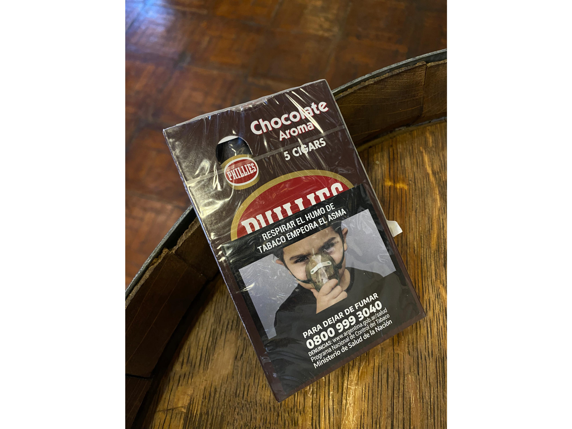 Habanos saborizados caja x5 unidades