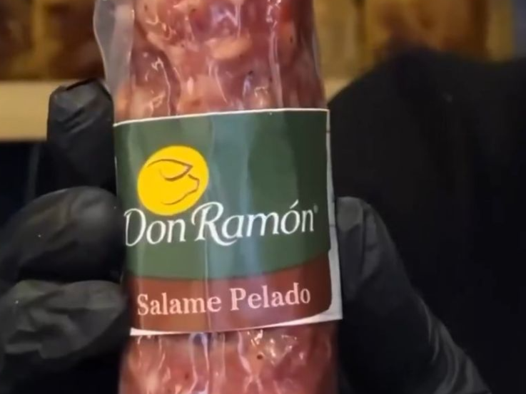 Salame envasado Don Ramon