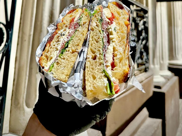 Jamón Cocido & burrata