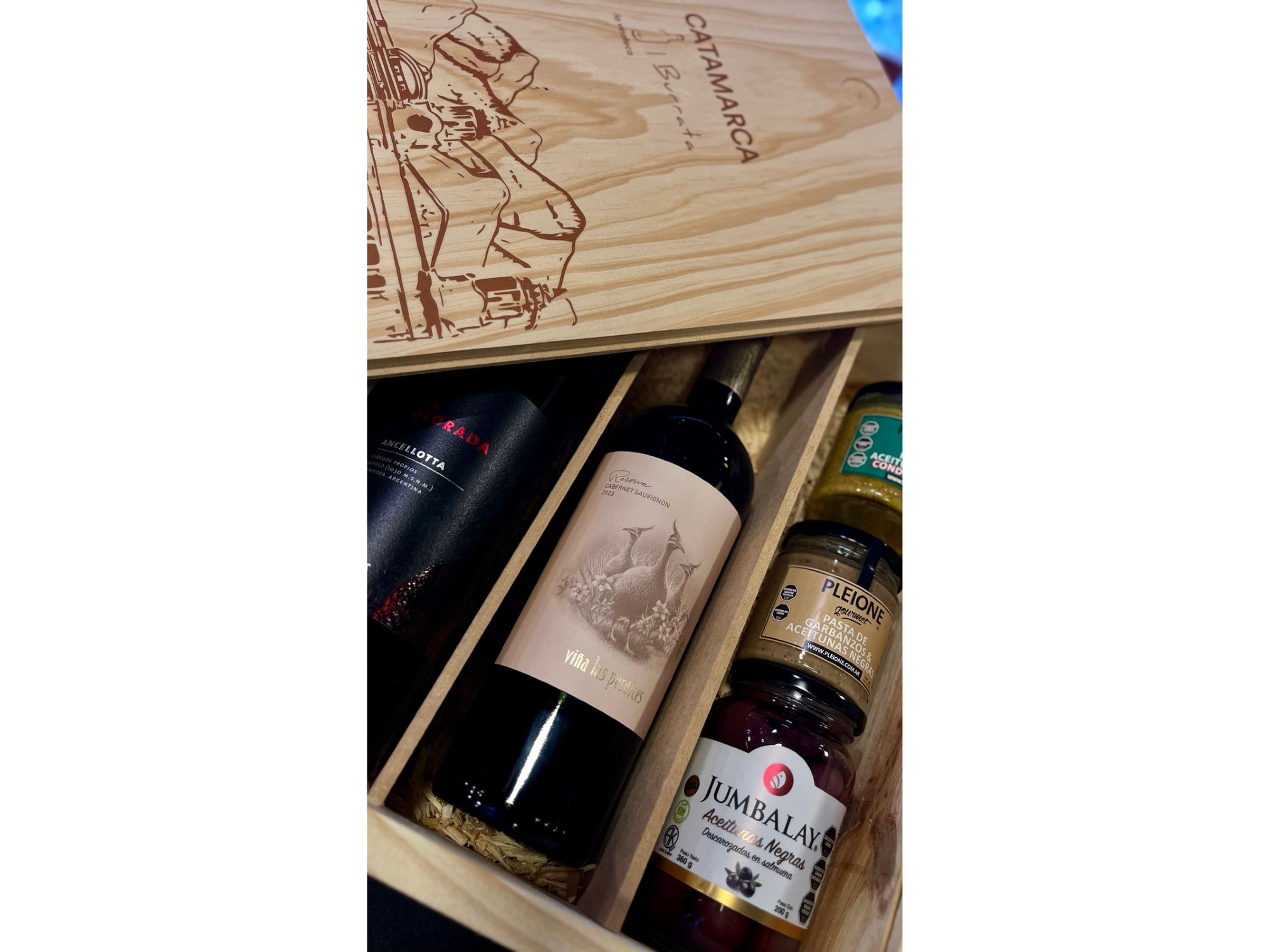 Box caja de madera