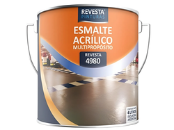 Esmalte Acrílico Revesta 4980 presentación 4 lts.