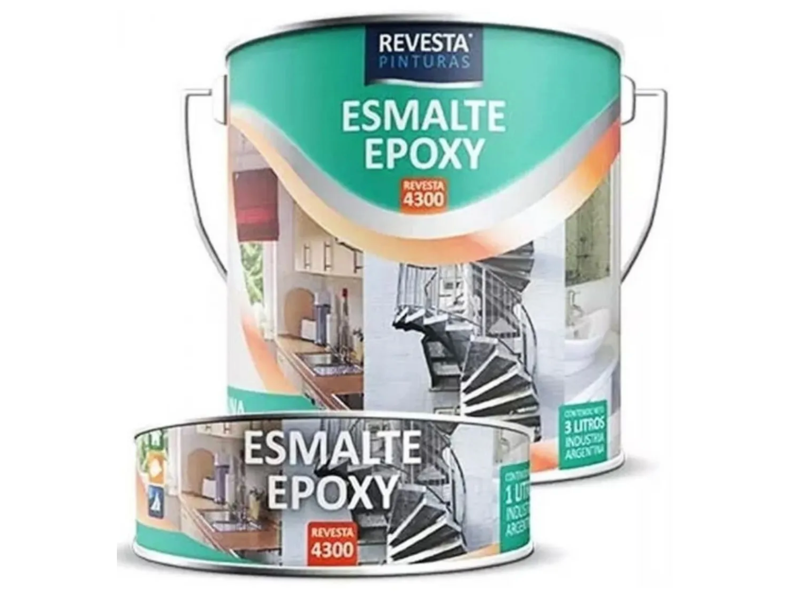 Esmalte Epoxi Revesta 4300 Juego de 1 lt