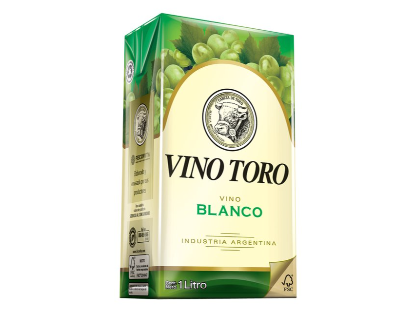 Toro blanco 1lt
