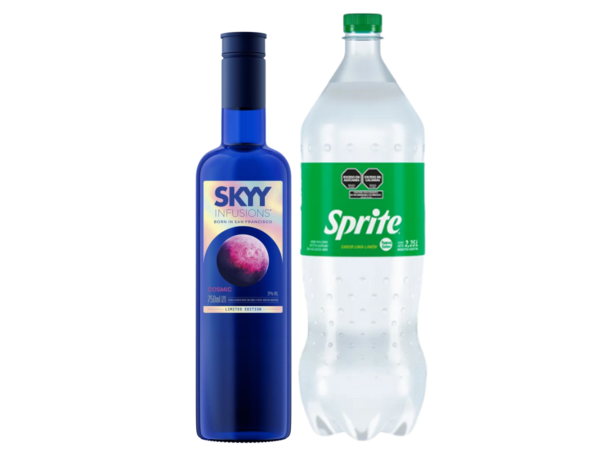 SKYY Saborizado + 1 Sprite 2.25lt