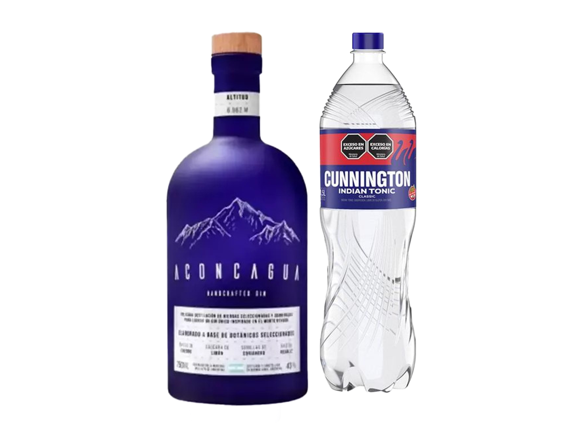 Gin Aconcagua + 1 Agua tónica 1.5lt