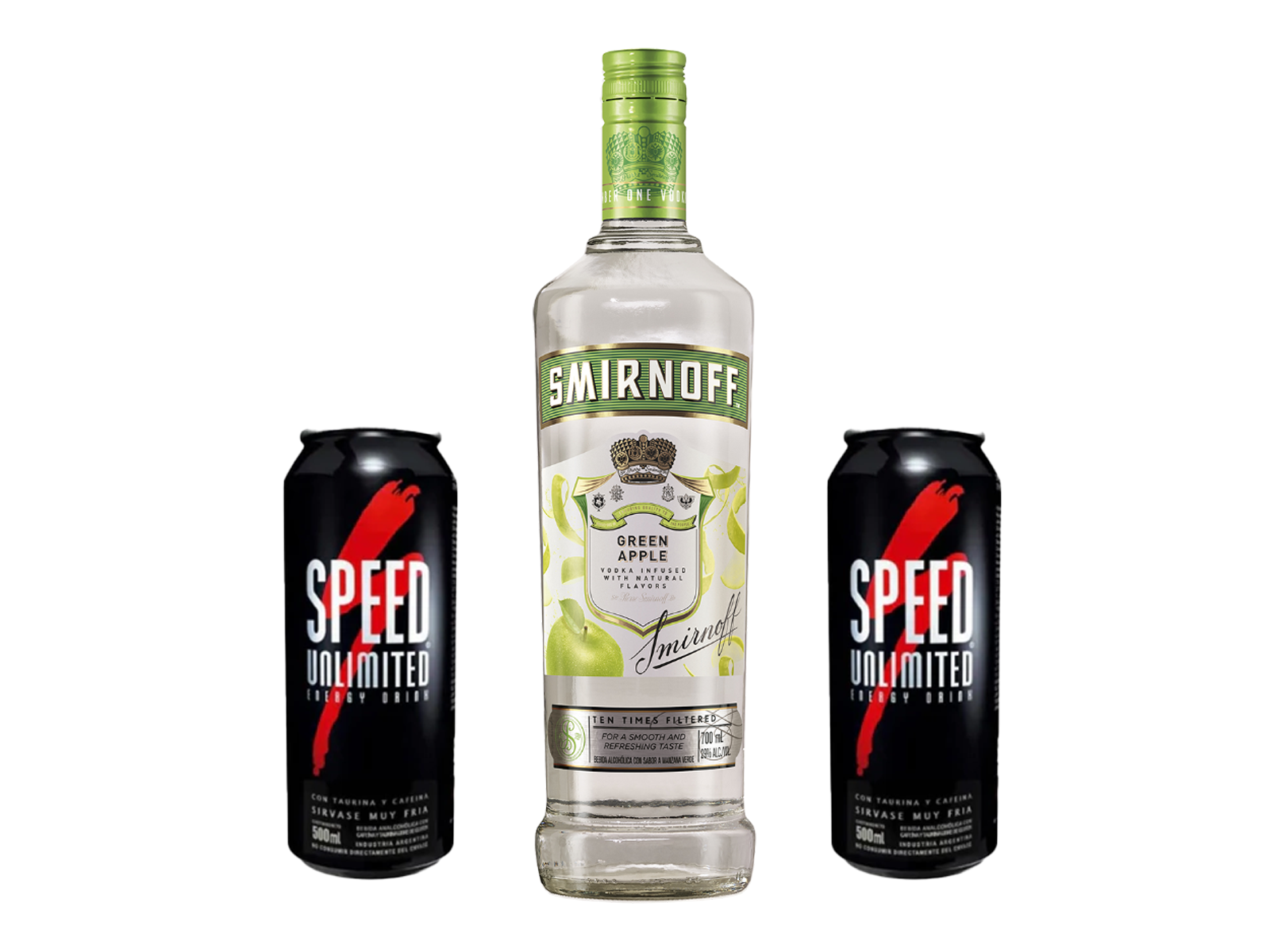 Smirnoff Saborizado + 2 Speed XL