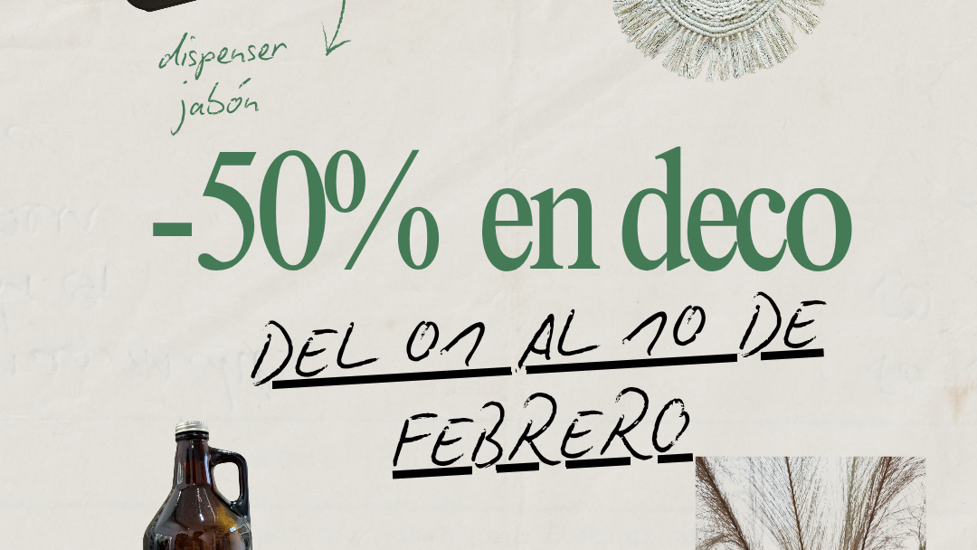 50% descuento