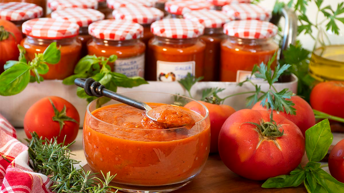 SALSAS DE TOMATE