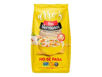 ARROZ DOS HERMANOS NO SE PASA 1KG