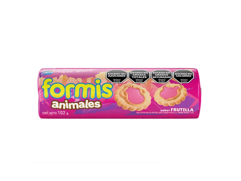 GALLETITASS FORMIS FRUTILLA 72G