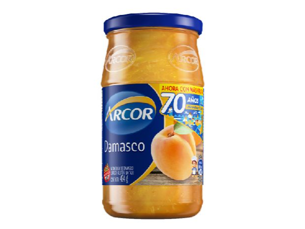 MERMELADA ARCOR DAMASCO  454G