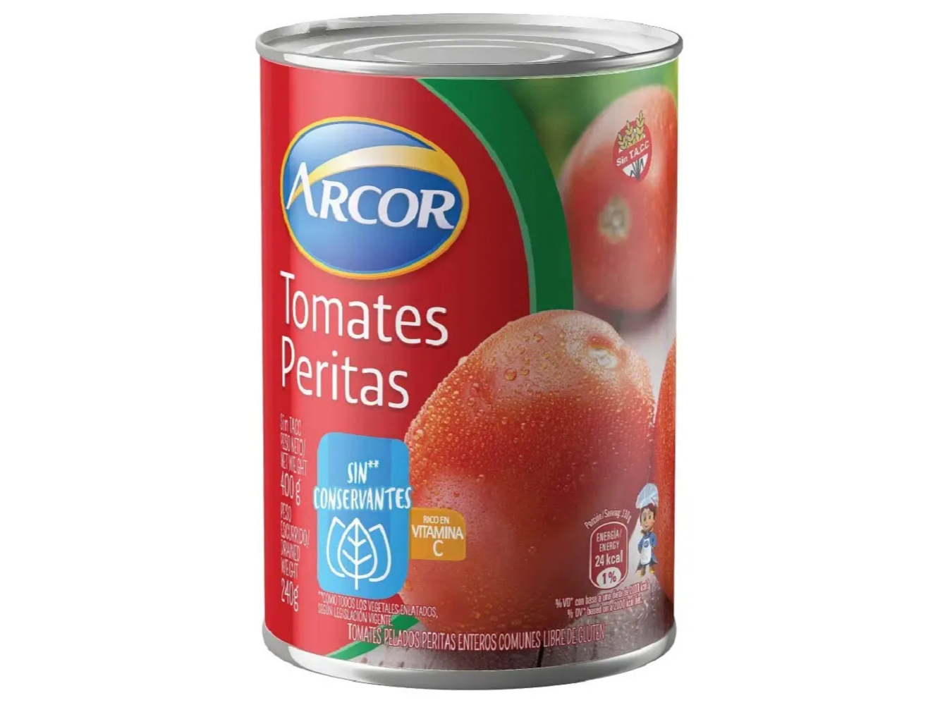 TOMATE PERITAS ARCOR X400G