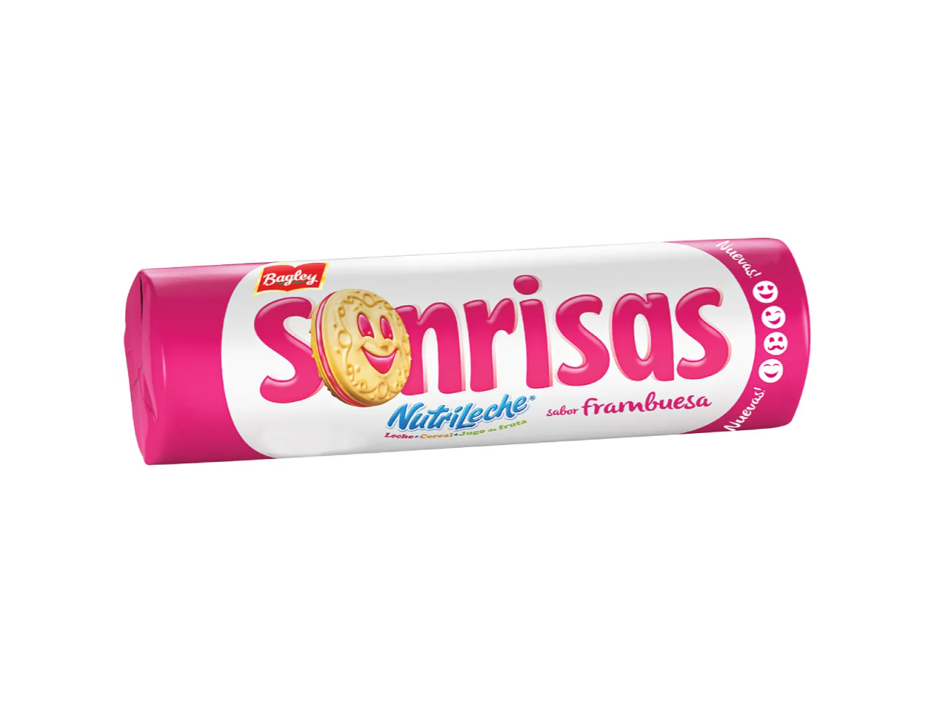 GALLETITASS SONRISA FRAMBUESAS 108G