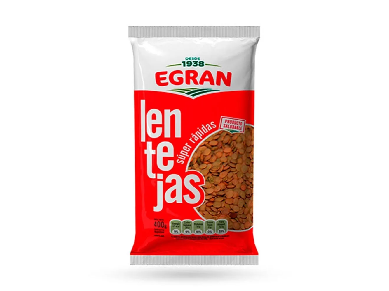 LENTEJAS EGRAN 400G