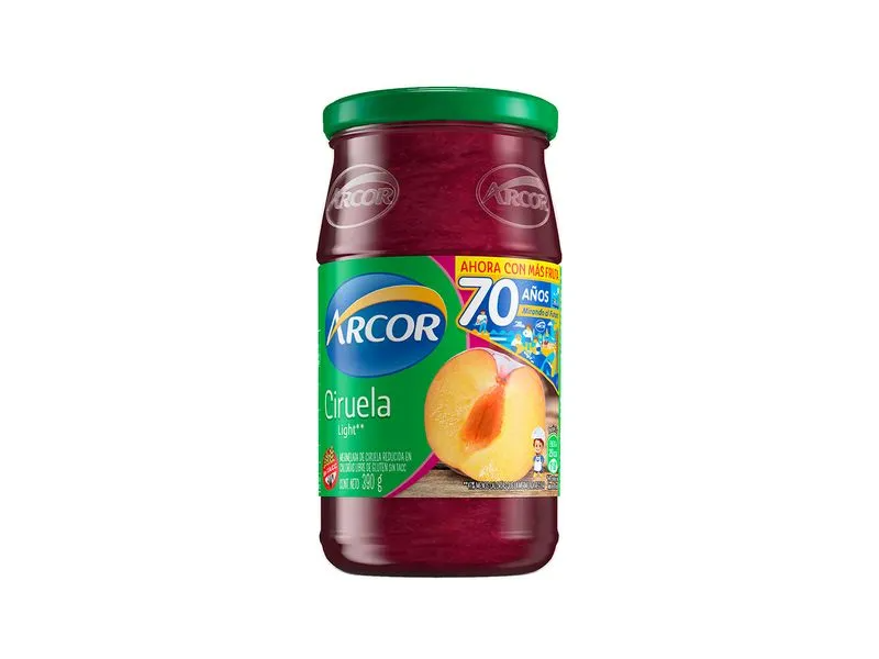 MERMELADA ARCOR CIRUELA LIGHT