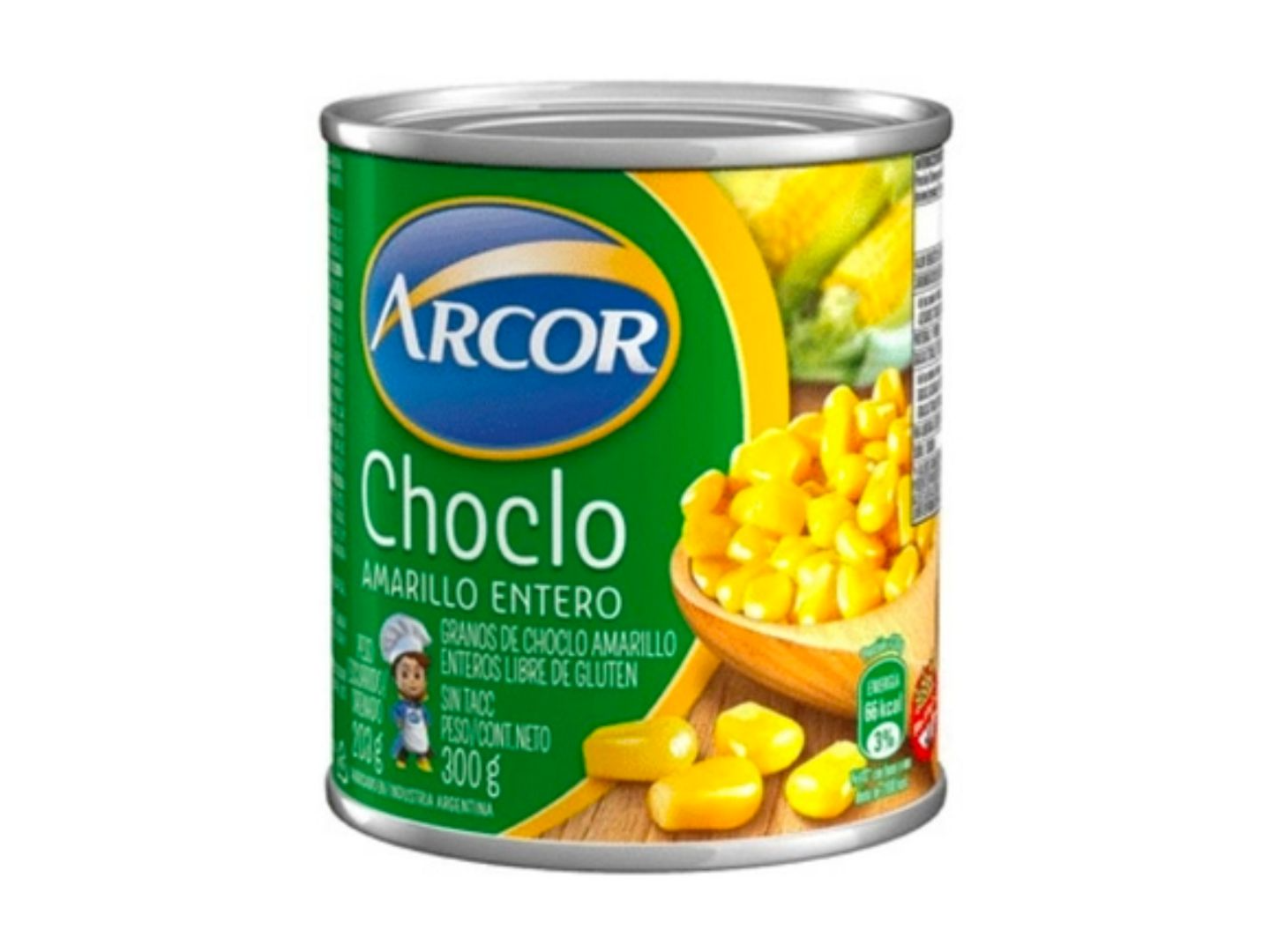CHOCLO AMARILLO ENTERO ARCOR