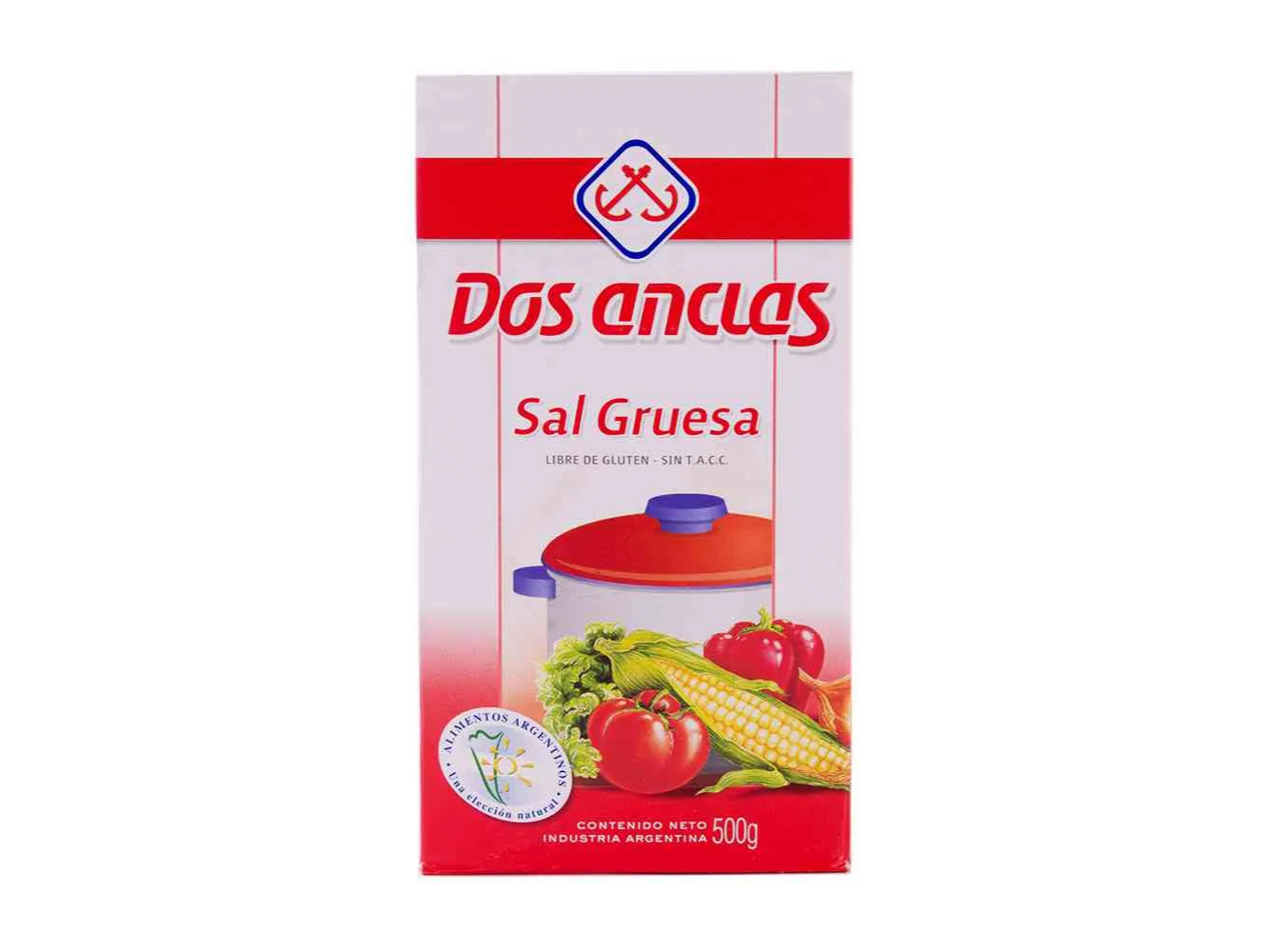 SAL GRUESA DOS ANCLAS 500G CAJA