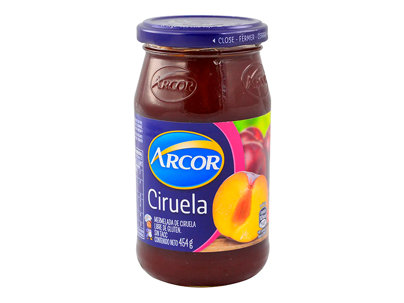 MERMELADA ARCOR CIRUELA  454G