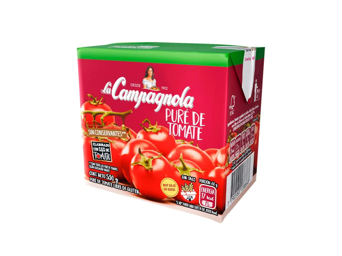 PURE DE TOMATE LA CAMPAGNOLA