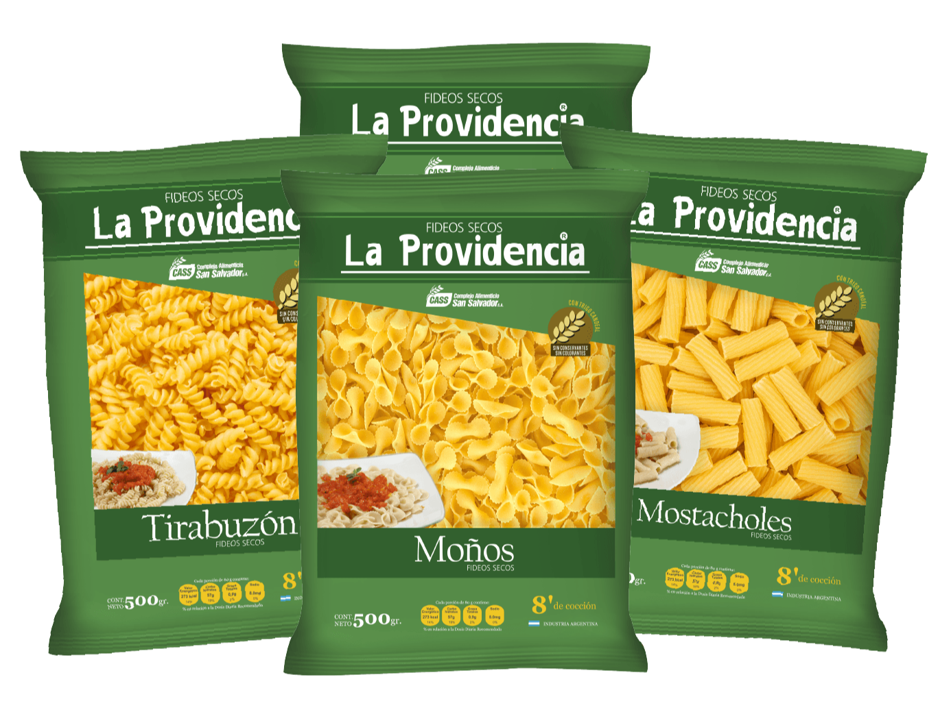 FIDEOS LA PROVIDENCIA MOSTACHOL