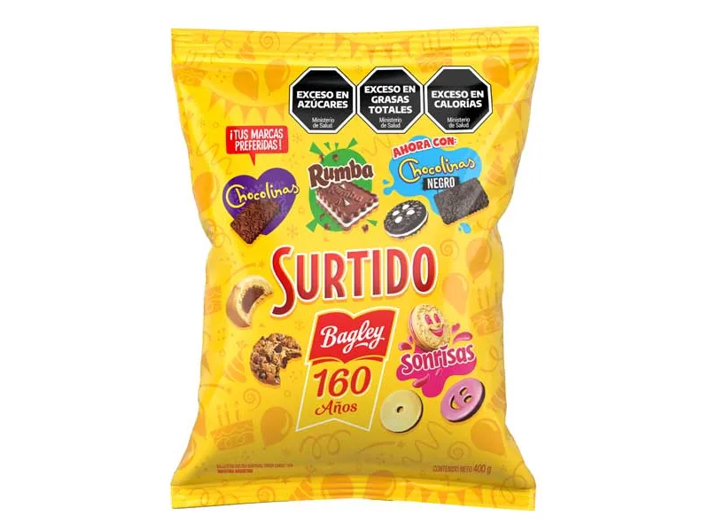 GALLETITASS BAGLEY SURTIDAS 390G