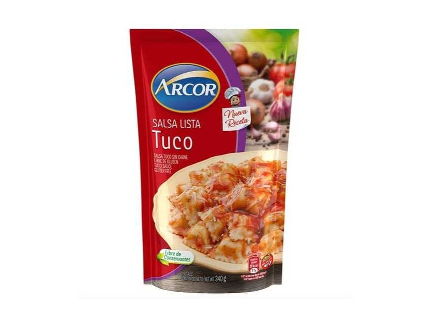 SALSA LISTA TUCO  ARCOR X340G