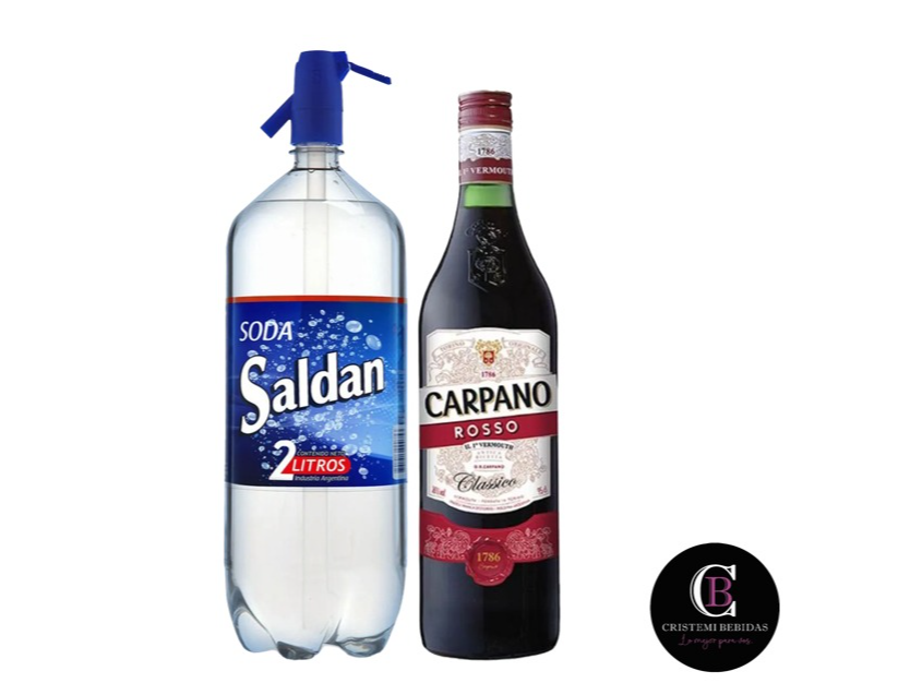 Carpano Rosso + Soda 2 lt
