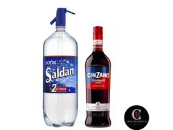 Cinzano Rosso + Soda 2 lt