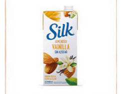 Leche de almendras sin azúcar sabor vainilla- silk