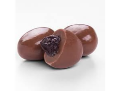 Pasas de uva con chocolate