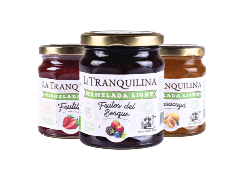 Mermelada sin azucar - La tranquilina