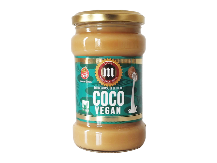 Dulce de leche de coco vegano - Doña magdalena