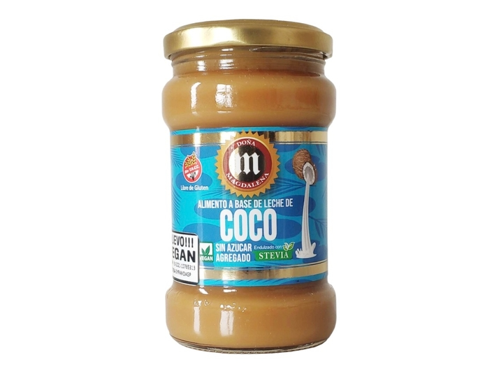 Dulce de leche de coco sin azucar - Doña magdalena