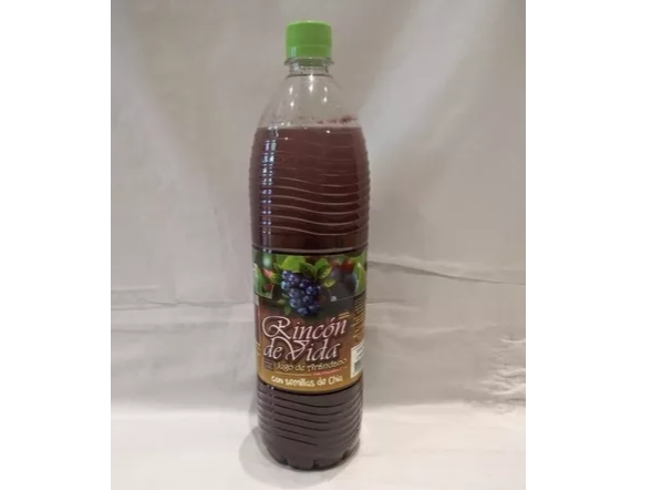 Jugo de arandanos con chia - Rincon de vida