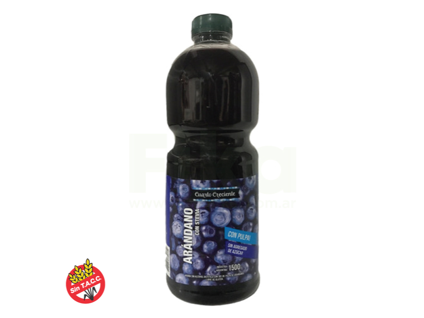 Jugo de arandanos - Cuarto creciente