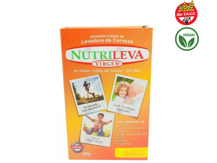 Levadura nutricional saborizada x 200gr Calsa