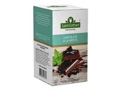 Te chocolate a la menta